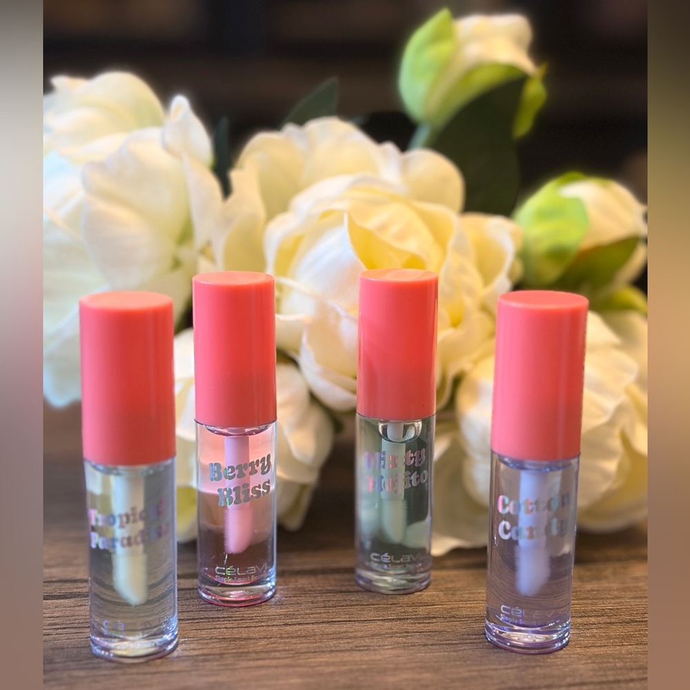 Pick a lip Gloss set!! Tropical Paradise-Berry Bliss/Mint Mojito-Cotton Candy✨